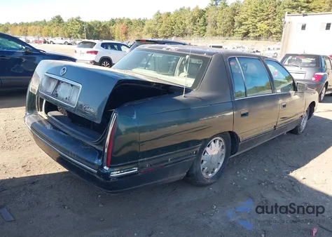 1999 Cadillac Deville Concours из США, поврежденный, VIN 1G6KF5494XU735227
